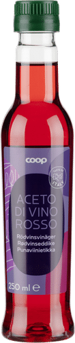 Coop 红葡萄酒醋 250 ml｜Coop punaviinietikka 250 ml