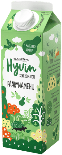Juustoportti Hyvin mehu 1 l päärynä｜Juustoportti Hyvin 果汁 1 升 梨