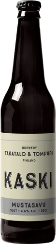 KASKI Mustasavu 0,33L 4,6%