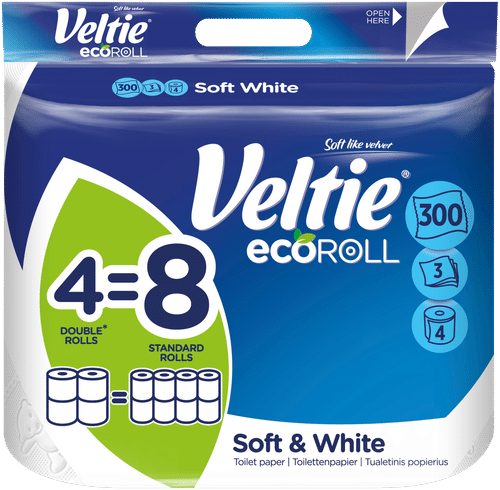 Veltie 生态卷筒卫生纸 4卷