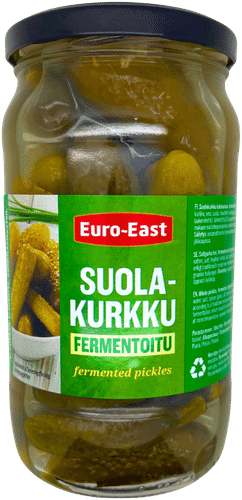 Euro-East Suolakurkku 740g/395g