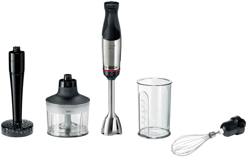 Bosch 6系，手持搅拌棒，ErgoMaster，1000瓦，不锈钢｜Serie 6, Sauvasekoitin, ErgoMaster, 1000 W, Teräs