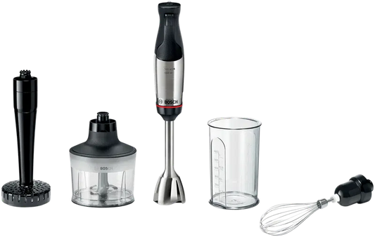Bosch 6系，手持搅拌棒，ErgoMaster，1000瓦，不锈钢｜Serie 6, Sauvasekoitin, ErgoMaster, 1000 W, Teräs