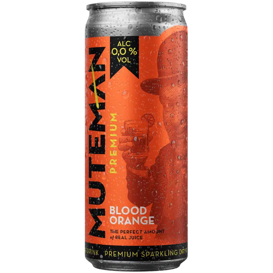 Muteman Premium Blood Orange 0,0% 0,33 fit tlk｜Muteman 优质血橙 0.0% 0.33 适合 tlk