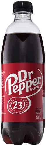 Dr Pepper 原味汽水（塑料瓶） 0,5 L