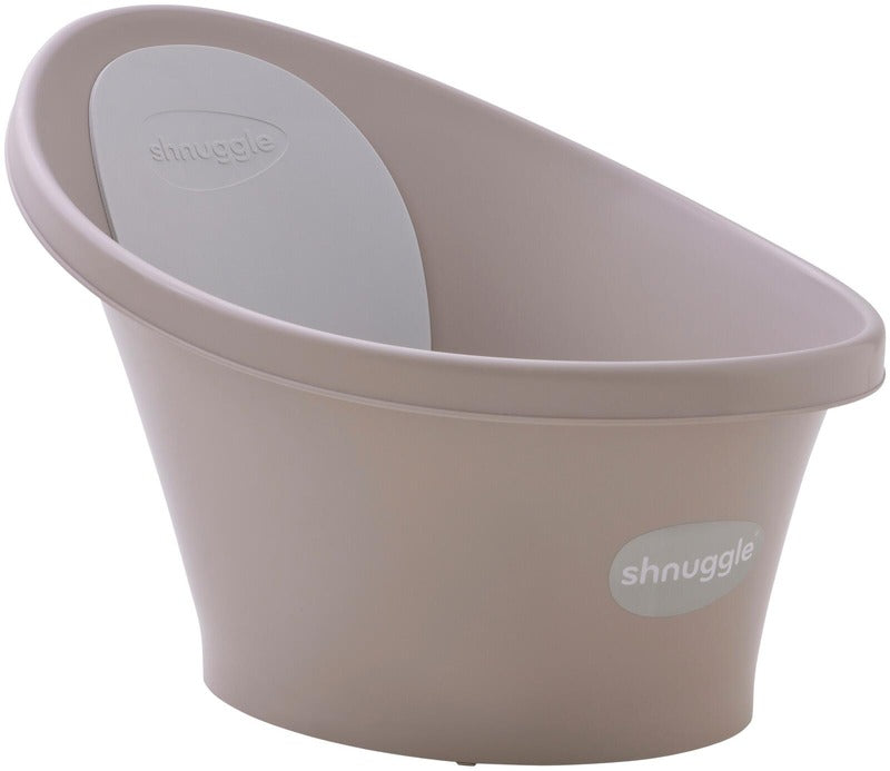Shnuggle 灰褐色婴儿浴盆｜Shnuggle taupe vauvan kylpyamme on suunniteltu tekemään kylpemisestä vähemmän stressaavaa vanhemmille ja hauskaa vauvalle.
