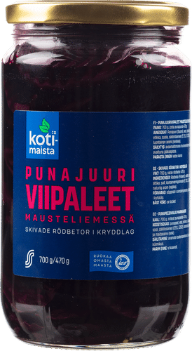Kotimaista Punajuuriviipaleet mausteliemessä 700/470g