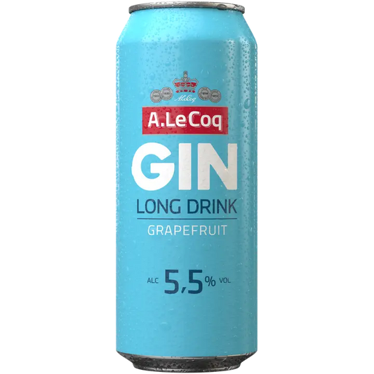 A. Le Coq GIN&Grapefruit Long drink 5,5 % 0,5 l tlk｜A. Le Coq 金葡萄柚长饮 5.5% 0.5 l tlk