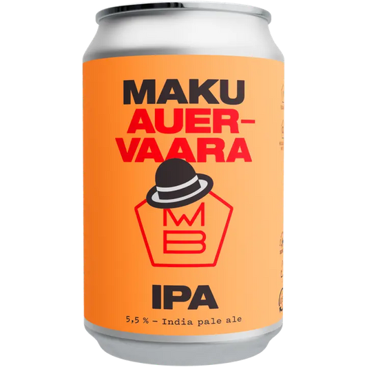 Maku Brewing 5,5% 0.33l Auervaara IPA olut tlk｜Maku Brewing 5.5% 0.33l Auervaara IPA 饮料 tlk