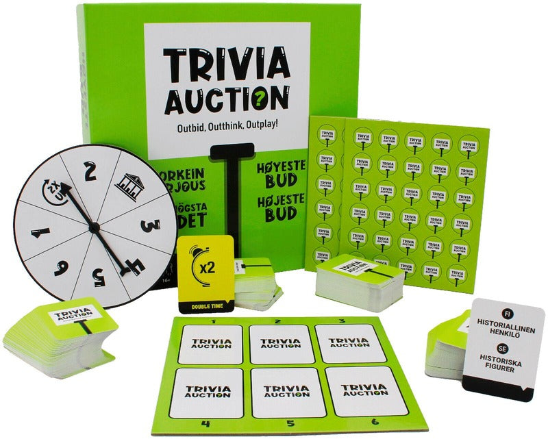 Amo trivia拍卖游戏｜Trivia Auction peli