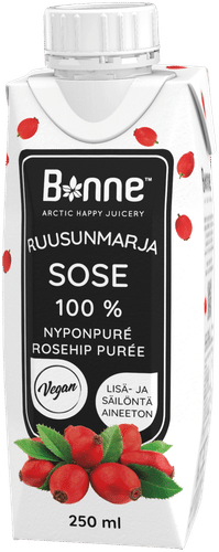 Bonne 玫瑰果泥100% 250ml