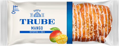 Trube Mangotäytepitko 350 g mangotäytteinen pullapitko｜Trube 芒果馅面包 350克