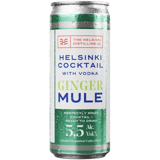 Helsinki Cocktail Ginger Mule 5,5 % 0,33 l fit tlk｜Helsinki 鸡尾饮品姜汁骡子 5.5% 0.33 l 适合 tlk