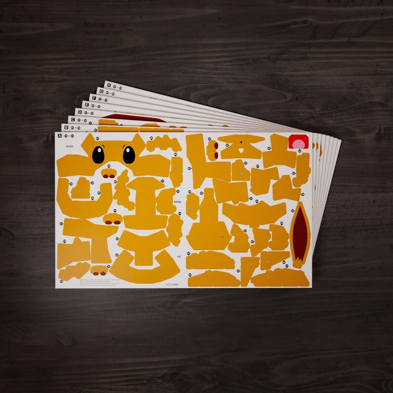4D PUZZLES 宝可梦20厘米-伊布｜4D Puzzles Pokemon 20 cm - Eevee