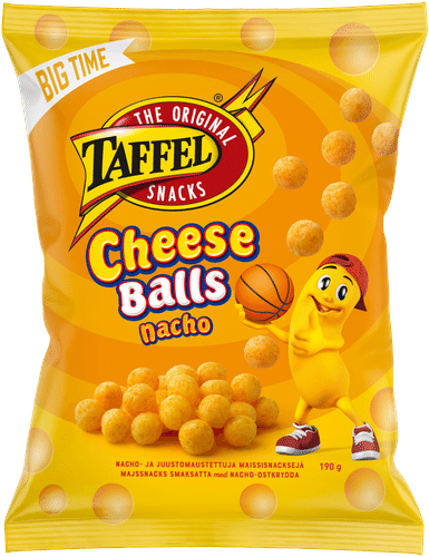 Taffel Cheese Balls墨西哥玉米片味奶酪零食 190g
