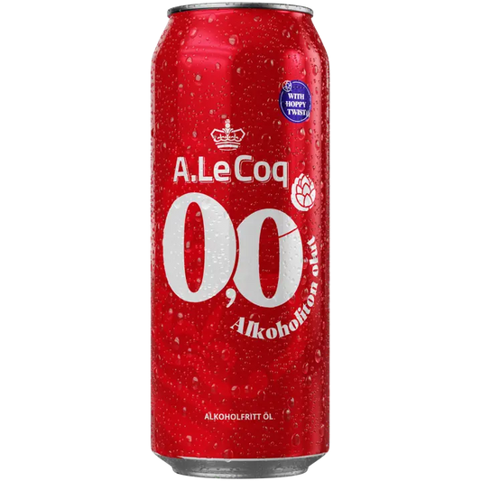 A. Le Coq 0,0 % olut 0,5 l tlk｜A. Le Coq 0.0% 饮料 0.5 升 tlk