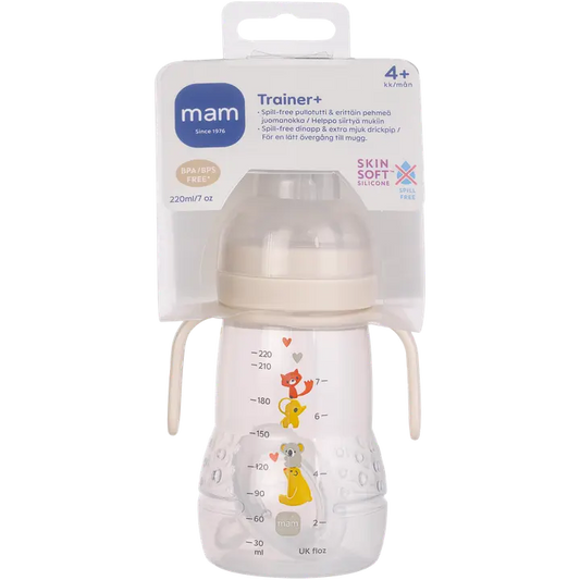 MAM 220ml Trainer 4+kk ensimuki｜None MAM 220ml 训练剂 4 个月以上第一杯