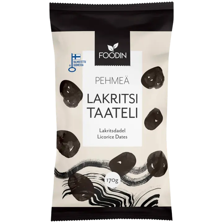 Foodin Lakritsitaateli 170g-Foodin 甘草枣 170g