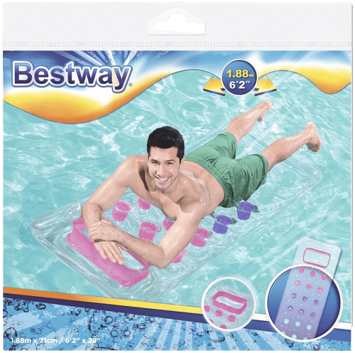 Bestway 游泳浮垫 Fashion Lounge 188厘米x71厘米，多种款式