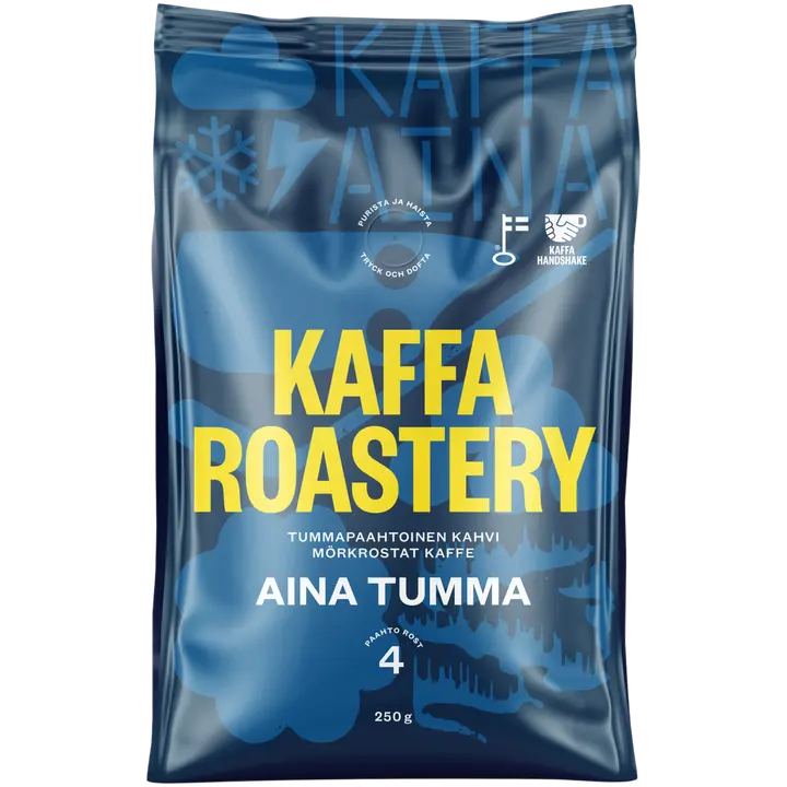 Kaffa Roastery Aina Tumma kahvipapu 250g｜Kaffa Roastery 始终黑咖啡豆 250g