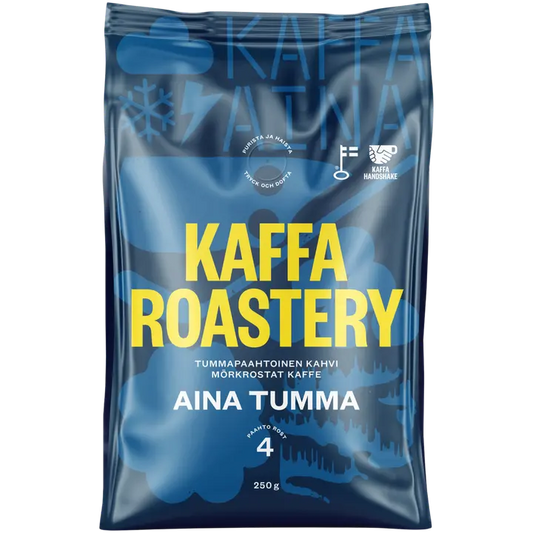 Kaffa Roastery Aina Tumma kahvipapu 250g｜Kaffa Roastery 始终黑咖啡豆 250g