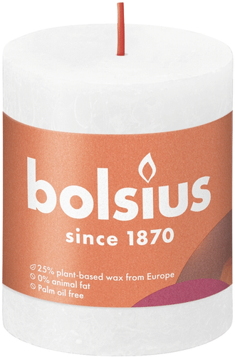 Bolsius 锈红PK 80/68 云雾白