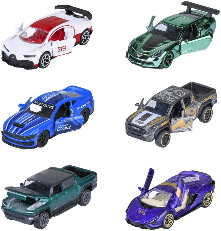 Majorette Showroom Deluxe 汽车，金属压铸，7.5厘米，1:64，多款