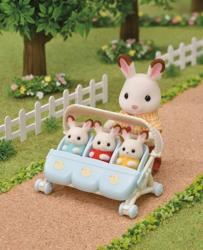 Sylvanian Families 三胞胎婴儿车｜Sylvanian Families Kolmosten vaunut