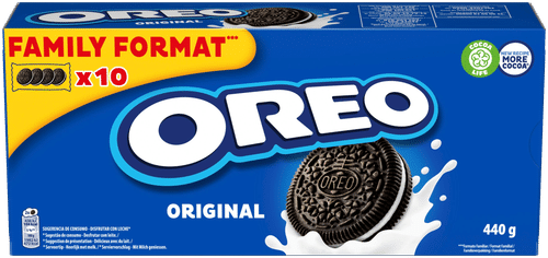 Oreo Original täytekeksi Family Format 440g｜Oreo 原味夹心饼干家庭装 440g