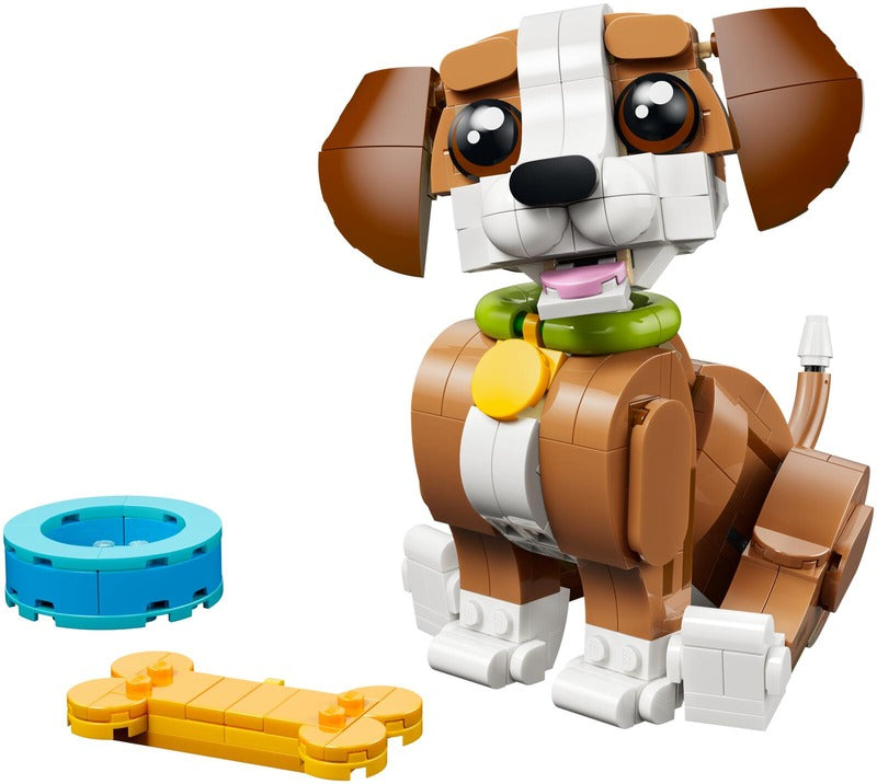 LEGO ® LEGO Creator 31382 可爱动物：顽皮小狗｜LEGO® LEGO Creator 31382 Söpöt eläimet: Leikkisä koiranpentu