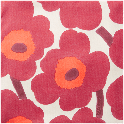 Marimekko Unikko 红奶油 airlaid 餐巾 15张/40厘米