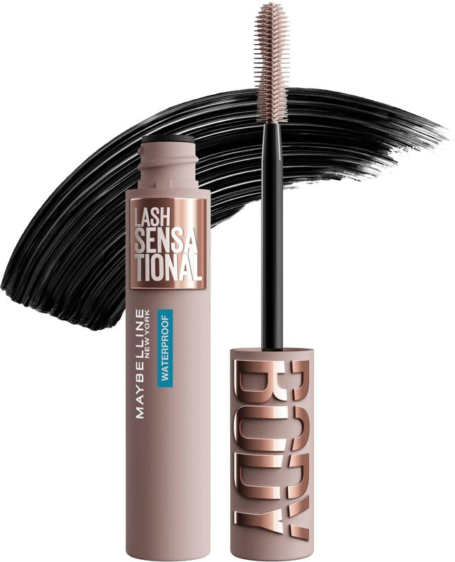 Maybelline 纽约lash sensational浓密防水睫毛膏 极黑 9,7 ml｜Maybelline New York Lash Sensational Body Vedenkestävä Maskara Very Black 9,7 ml