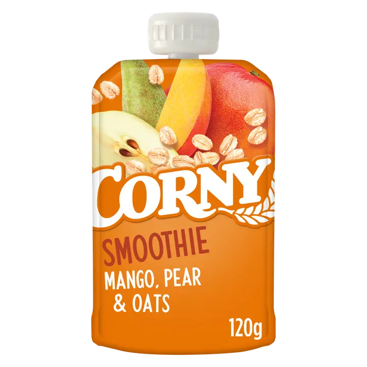 Corny Smoothie mango, päärynä & kaura hedelmäsmoothie 120g｜Corny 冰沙 芒果、梨和燕麦水果冰沙 120g