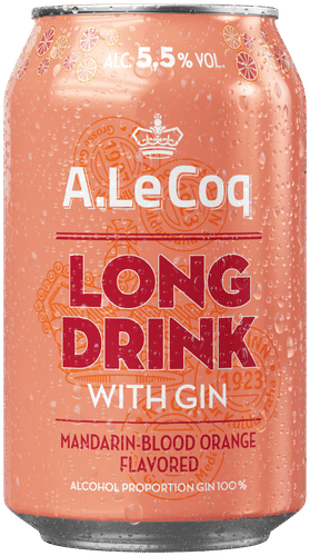 A. Le Coq 金酒柑橘血橙长饮 5.5% 0.33升罐