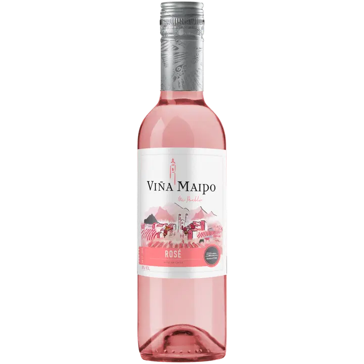 Viña Maipo Rosé 8 %, 0,375 l roseeviini lasipullo｜Viña Maipo 桃红 8%，0.375 升桃红葡萄饮料玻璃瓶