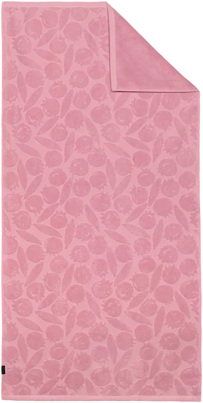 Ratia 浴巾 Metsämarja 70x140 粉色｜RATIA kylpypyyhe Metsämarja 70x140 pink