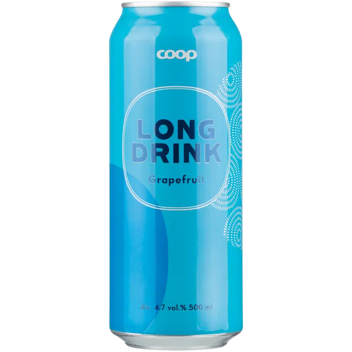 Coop Greippi 4,7% 0,5L greipinmakuinen lonkero｜Coop 柚子 4.7% 0.5L 柚子味触手