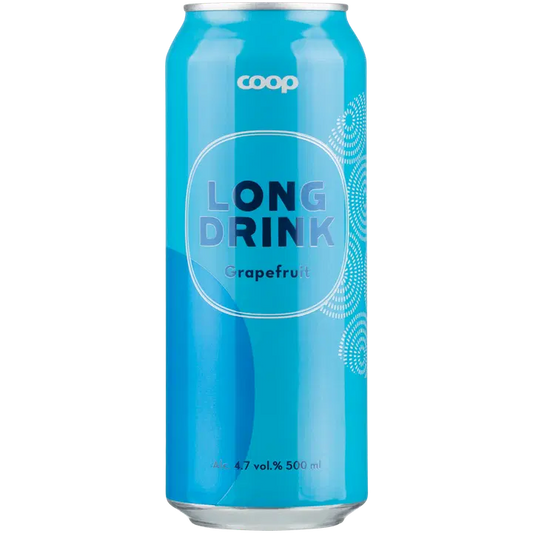 Coop Greippi 4,7% 0,5L greipinmakuinen lonkero｜Coop 柚子 4.7% 0.5L 柚子味触手