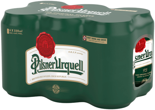Pilsner Urquell 4.4% 6x33cl 罐装