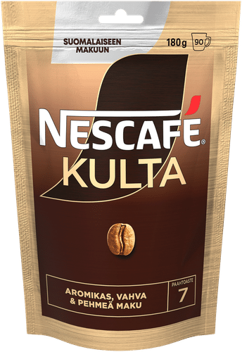Nescafé Kulta 180g pikakahvi täyttöpussi｜Nescafé 金色 180g 速溶咖啡补充袋