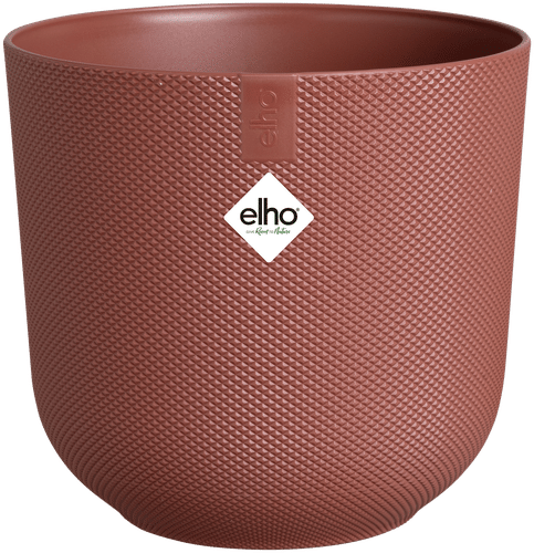elho Jazz 花盆 圆形 14cm 深红色