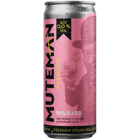 Muteman Premium Rhubarb 0,0% 0,33 fit tlk｜Muteman 优质大黄 0.0% 0.33 适合 tlk