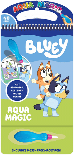 Bluey Aqua Magic värityssetti