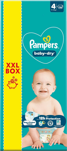 Pampers BabyDry 纸尿裤 S4 9-14kg 136片