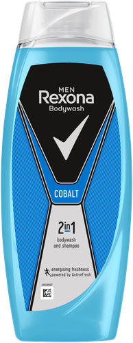 Rexona 男士钴蓝沐浴露 2合1配方 450 ml