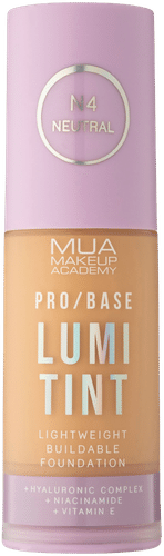 MUA Make Up Academy PRO/BASE Lumi Tint Foundation, N4 30 ml meikkivoide
