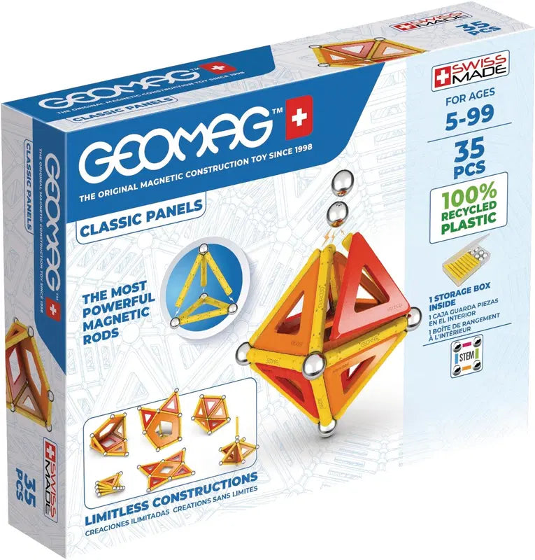 Geomag 经典面板绿线35｜Geomag Classic Panels Green Line 35
