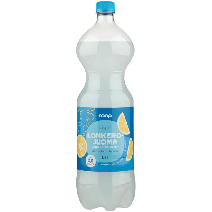 Coop lonkerojuoma light alkoholiton greipinmakuinen 1.5 l｜Coop 触手饮料 淡味0度西柚味 1.5 l