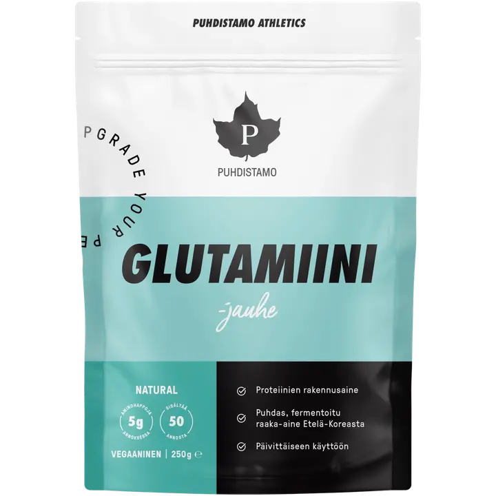 Puhdistamo Athletics Glutamiini 250 g-Puhdistamo 田径谷氨酰胺 250 g