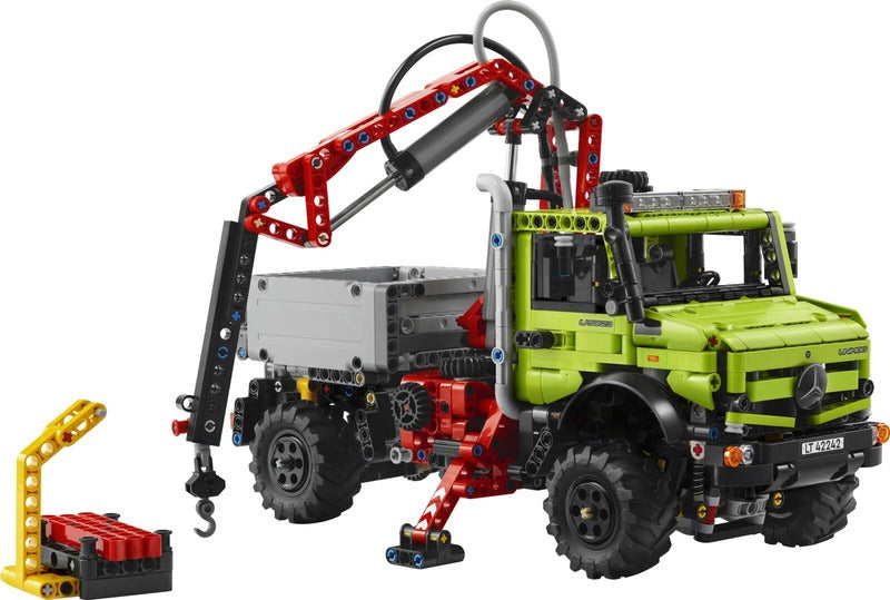 LEGO 科技系列 42242 带吊车的梅赛德斯-奔驰 Unimog U 5023｜LEGO® Technic 42242 Nosturilla varustettu Mercedes-Benz Unimog U 5023
